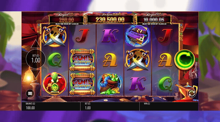 Genie Wishmaker Jackpot King Screenshot 1